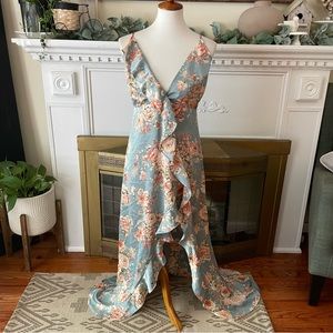 Ever after floral maxi dress